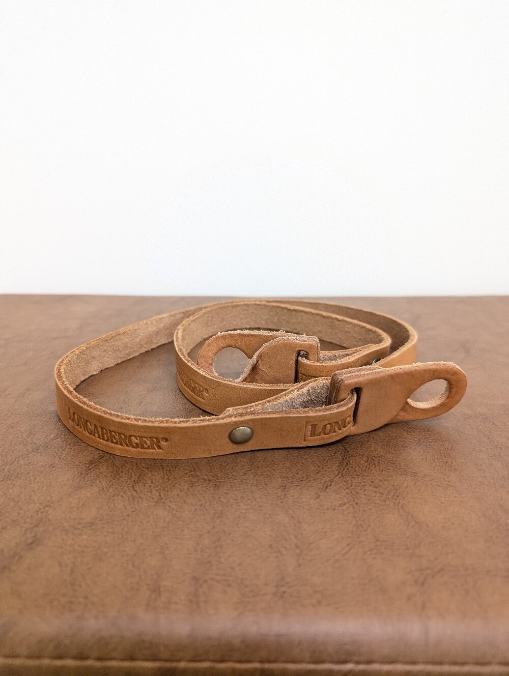 Longaberger leather strap